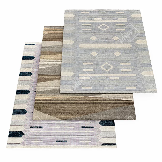 Forum Rug: Elegant and Luxurious Floor Décor 3D model image 1