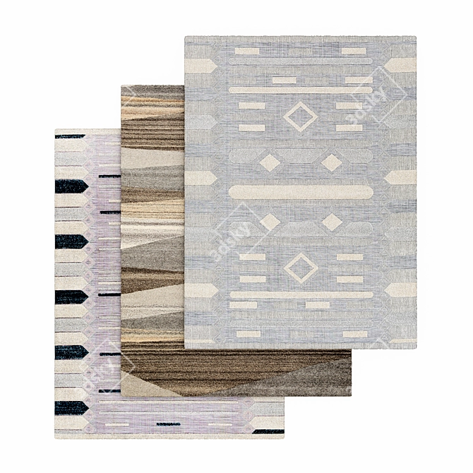 Forum Rug: Elegant and Luxurious Floor Décor 3D model image 4