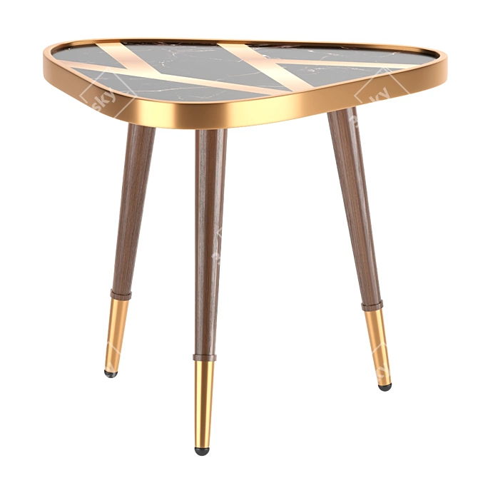 Modern Coffee Table: 450x500x450mm 3D model image 3