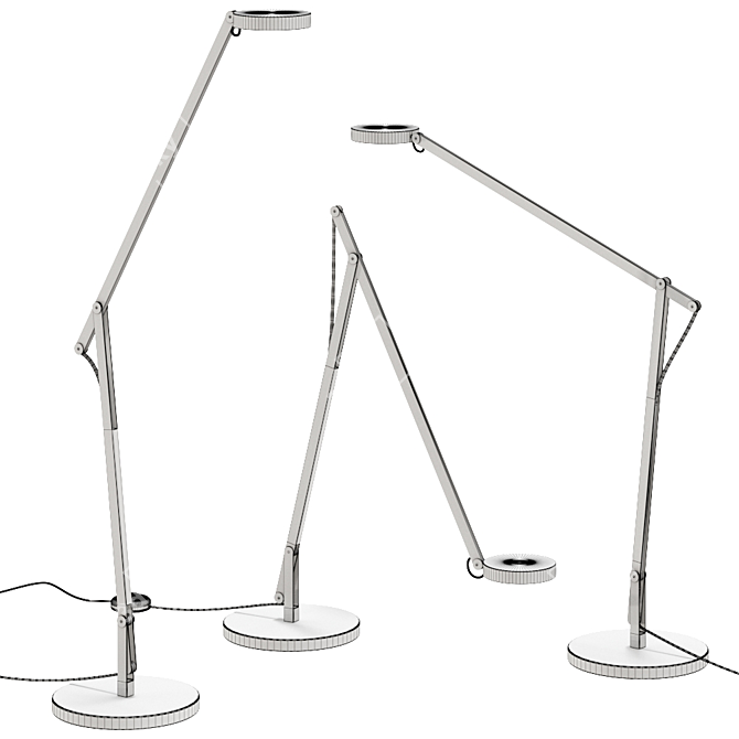 Sleek Rotaliana String T1 Lamp 3D model image 2