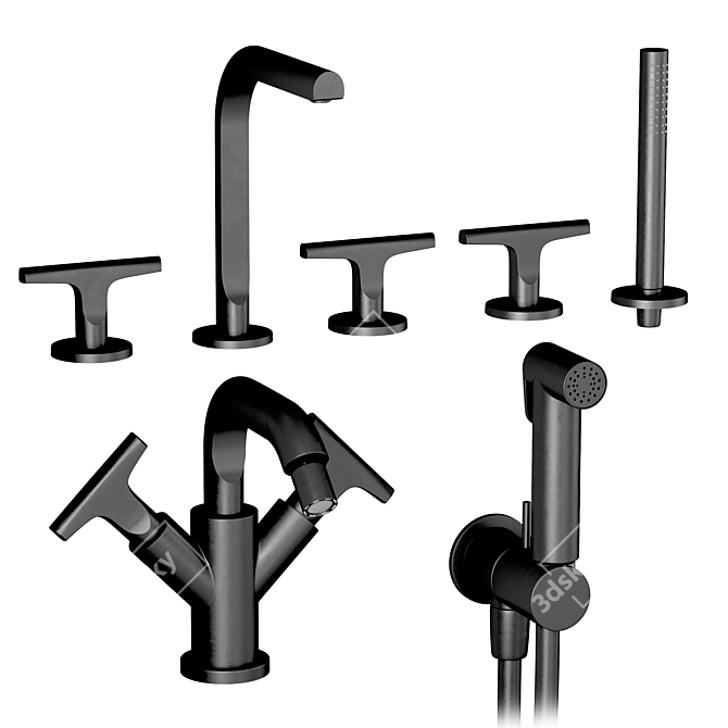 Fantini Sailing Faucets & Shower Sets 3D model image 4