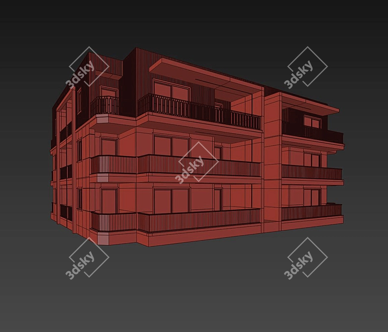 Modern City Building: Clean & High-Quality 3D Model 3D model image 6