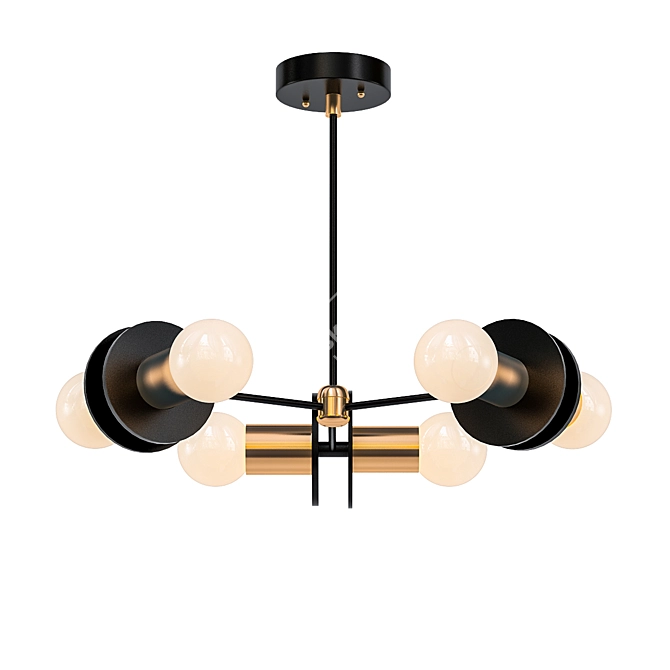 Elegant Windsor Chandelier 3D model image 1