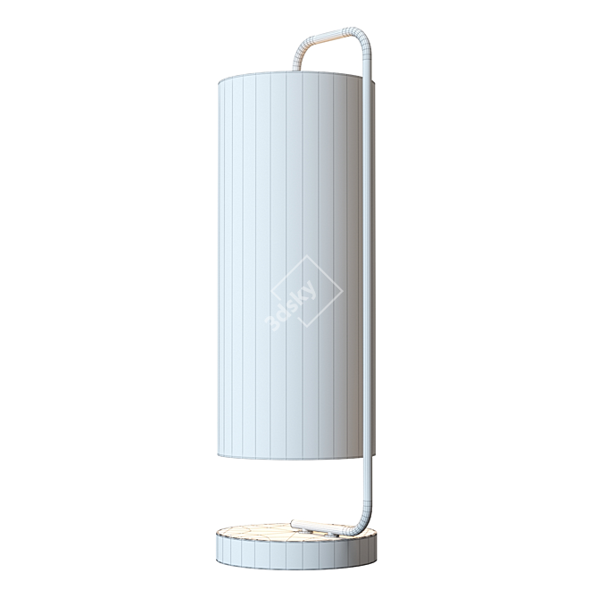 Contemporary Oralee Table Lamp 3D model image 7