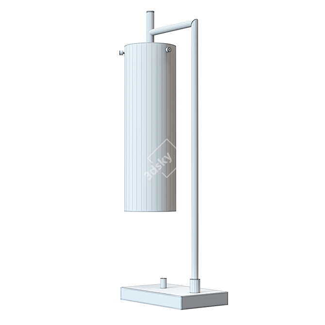 Sleek Marian Table Lamp: Stylish & Subdividable 3D model image 7