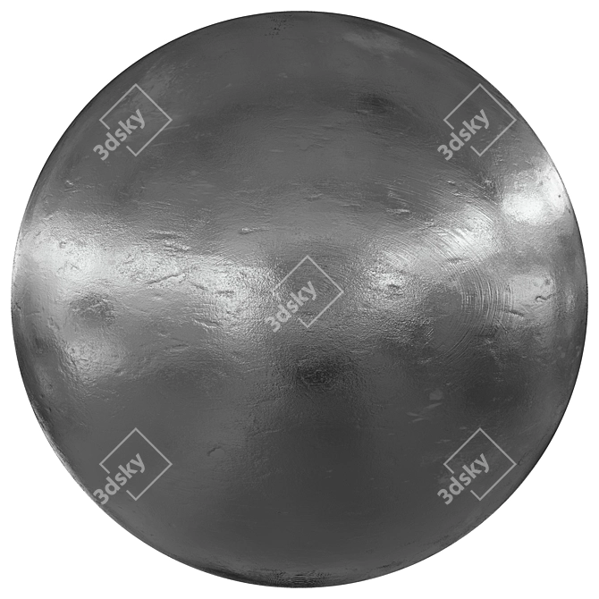 Rustic Steel | PBR | 4 Mats 3D model image 4