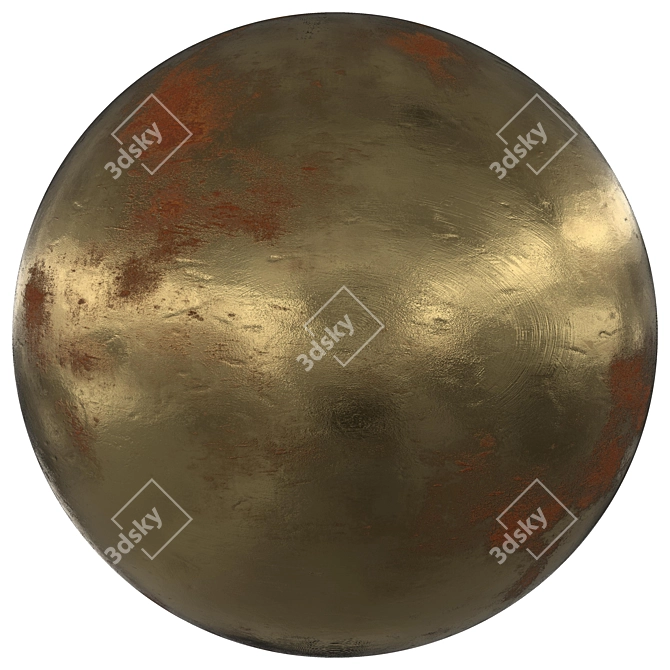 Rustic Steel | PBR | 4 Mats 3D model image 5