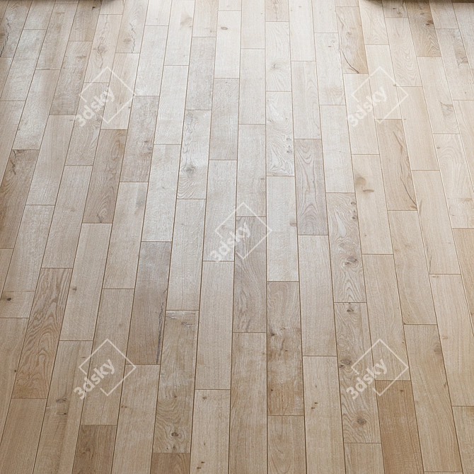 Luxury Parquet Board: Superior Quality & Easy Installation 3D model image 2