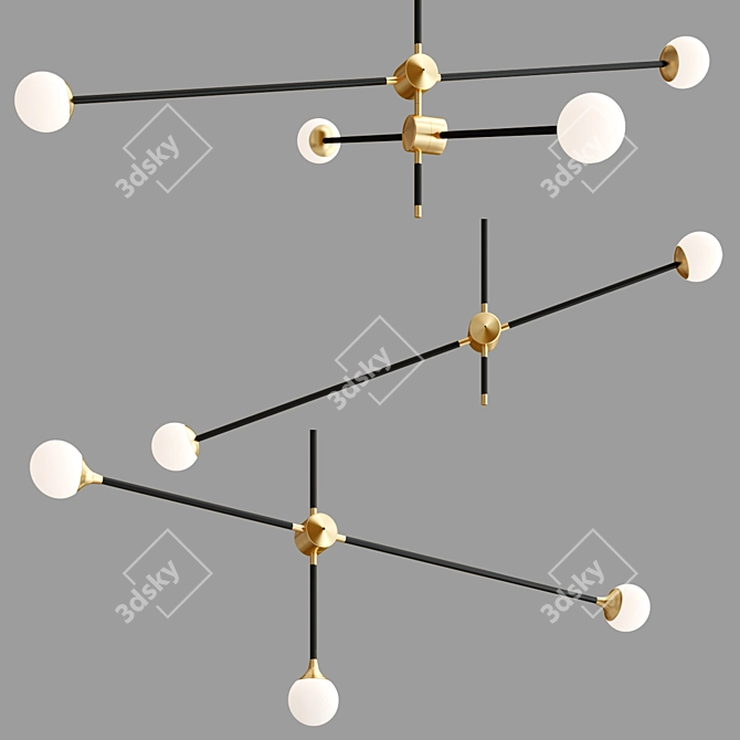 Bullarum SI Pendant Lamp Collection 3D model image 5