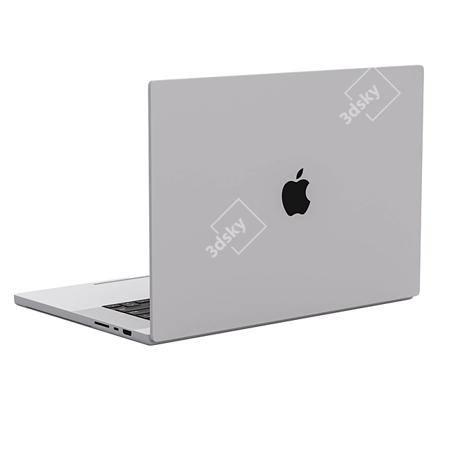 Apple MacBook Pro 2021 - 16" Powerhouse 3D model image 3
