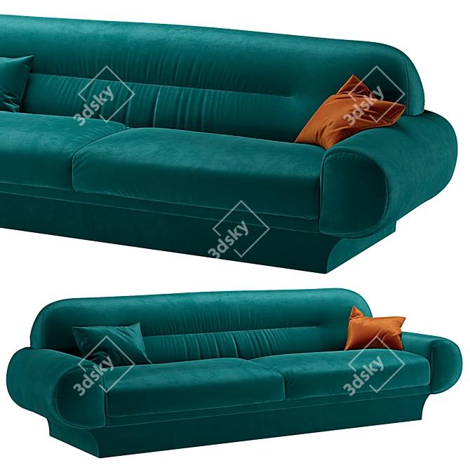 Munna Roy Modern Sofa 3D model image 1