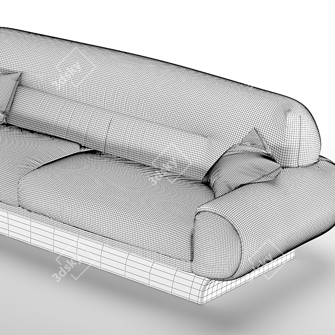 Munna Roy Modern Sofa 3D model image 5