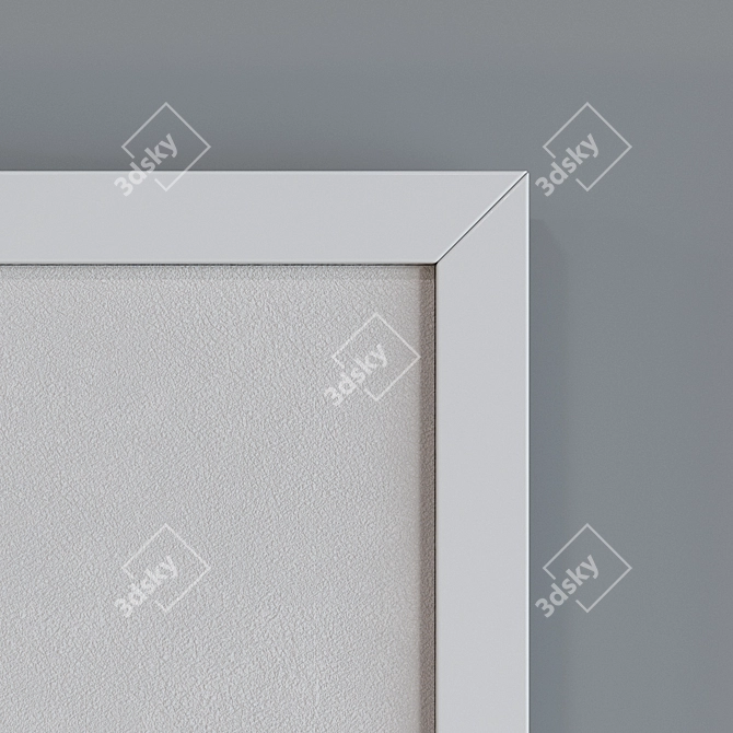 Modern Picture Frame Set with House and Coffee Posters 3D model image 6