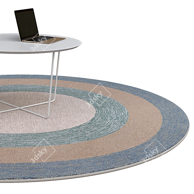 Circle Rugs | Vintage Collection 3D model image 2