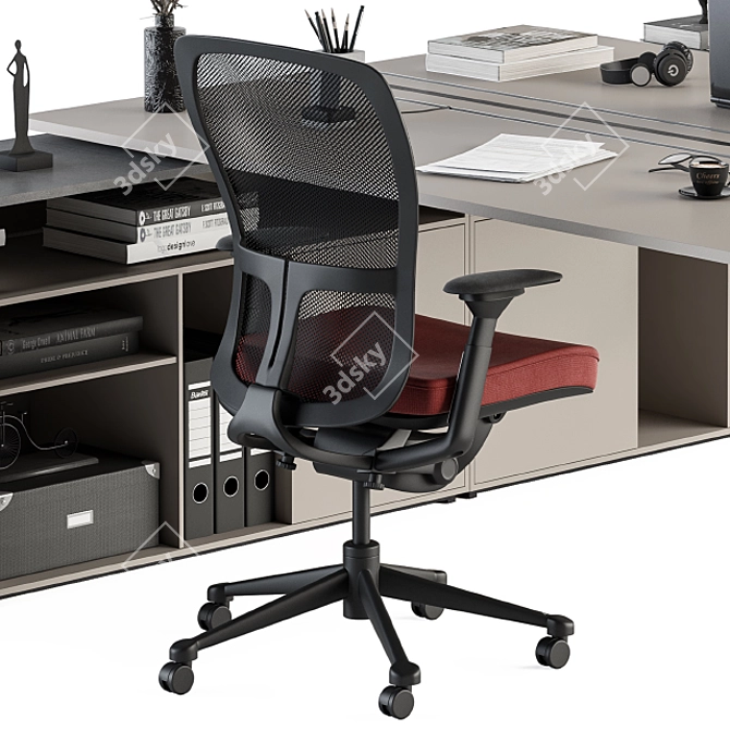 Ultimate Office Furniture Set 3D model image 3