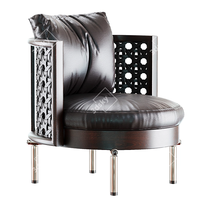 Elegant Minotti TORII Nest: Exquisite Design & Unmatched Comfort 3D model image 1
