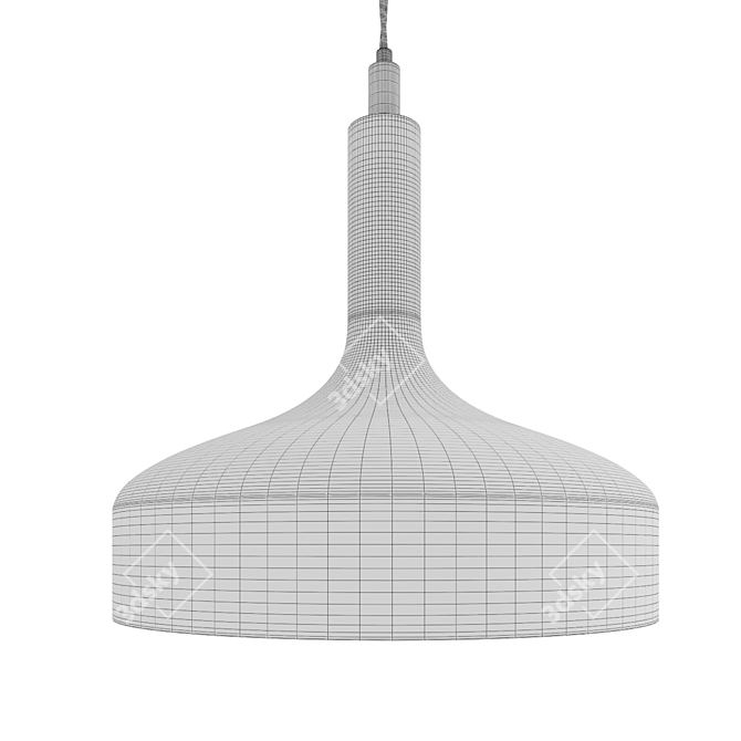 Nordic Style Pendant Light 3D model image 4