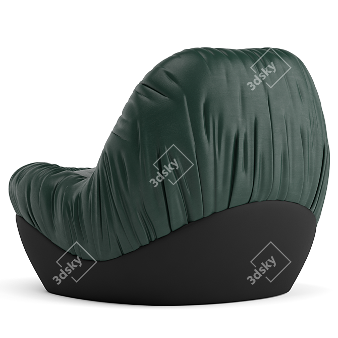 Modern Baxter Barrett Armchair 3D model image 2