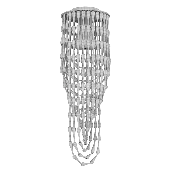 Gocce Piccola: Elegant Chandelier by Viabizzuno 3D model image 6