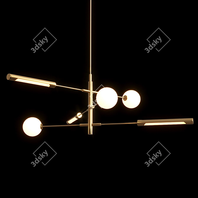 Runna: Modern Designer Lamps 3D model image 4