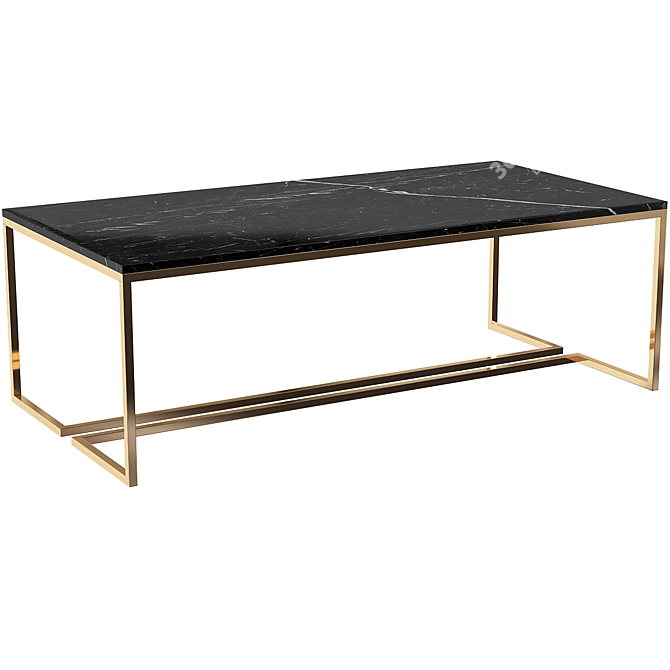 Sleek Toronto Coffee Table 3D model image 1