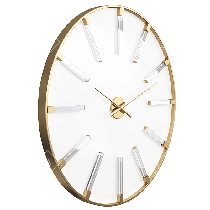 Timeless Collection: Modern Clocks 3D model image 2