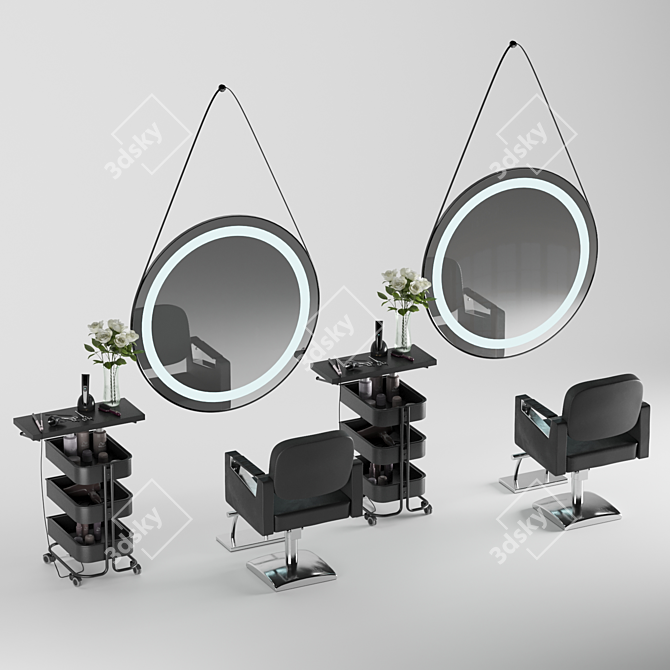 Title: Ultimate Salon Experience 3D model image 2