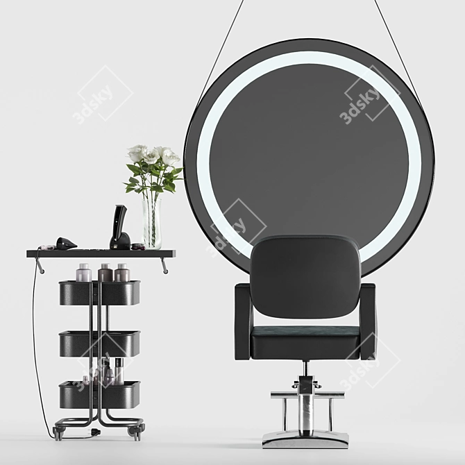 Title: Ultimate Salon Experience 3D model image 9