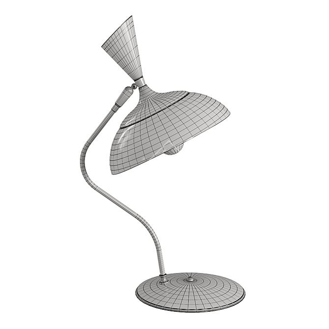 Elegant Romoli Table Lamp 3D model image 7