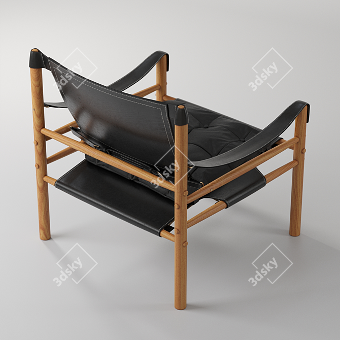 Norell Sirocco: Classic Safari Chair 3D model image 2