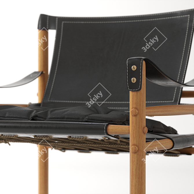 Norell Sirocco: Classic Safari Chair 3D model image 3