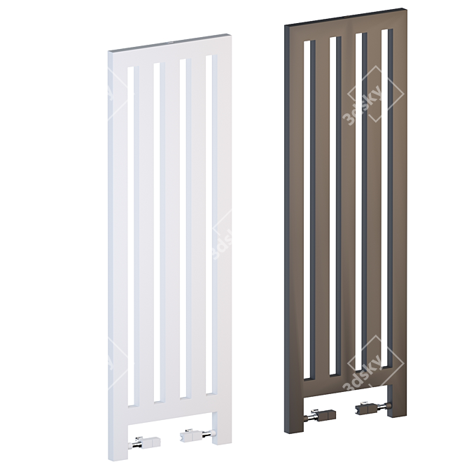 MyNewDress Heated Towel Rail 3D model image 1