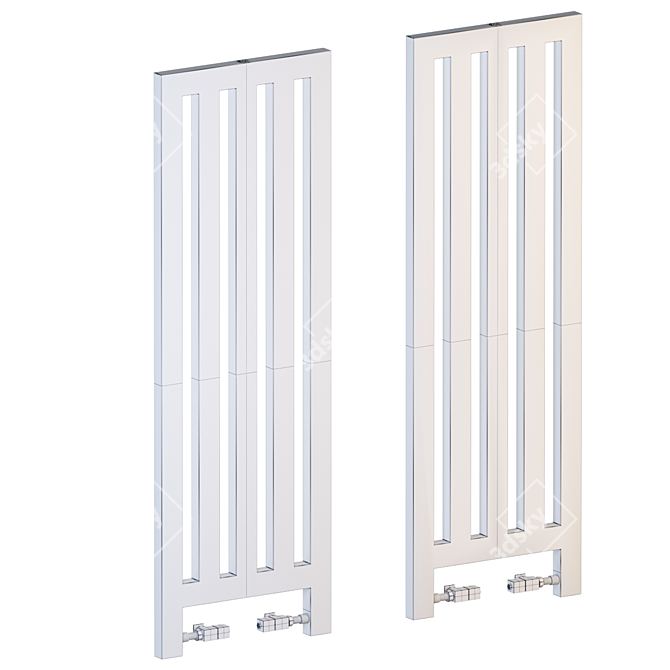 MyNewDress Heated Towel Rail 3D model image 2