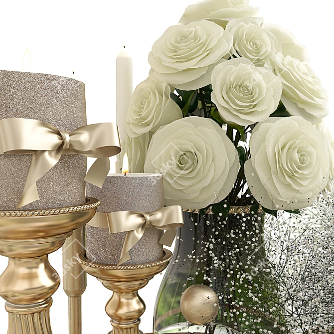 Elegant Decor Set: Exquisite Details 3D model image 2