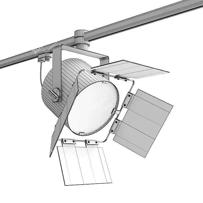 Illuminating Elegance: Martinelli Luce SISTEMA SPOTTO 3D model image 2