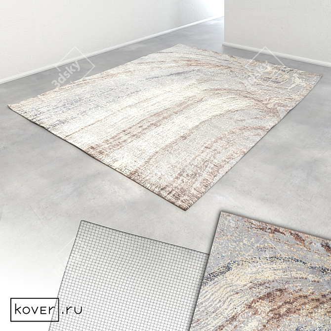 Abstract Carpets | Art de Vivre | Set2 3D model image 2