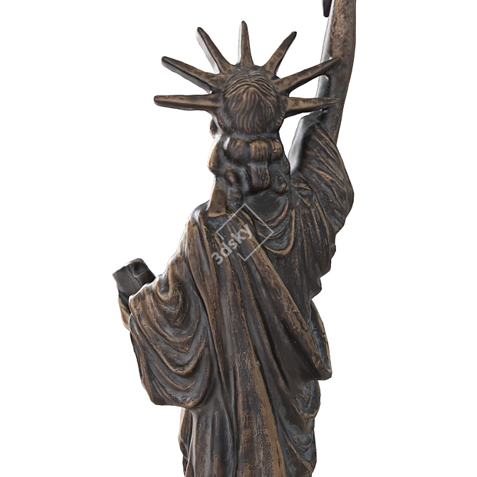 Liberty's Majestic Symbol 3D model image 2