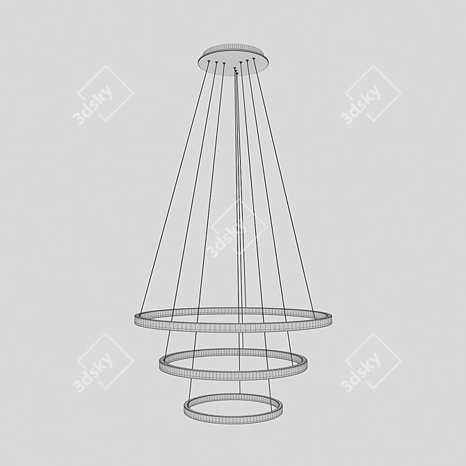 Dimmable LED Pendant Light 3D model image 5