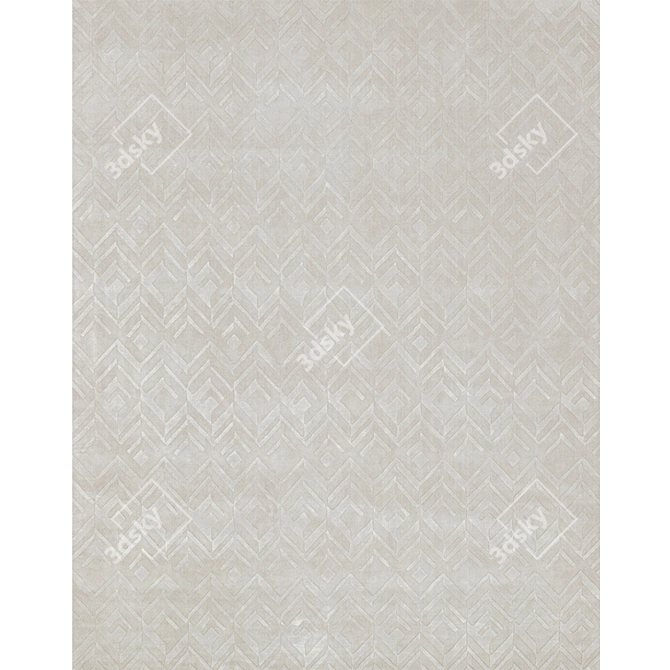 Bougainville Edition Rug 3D model image 3