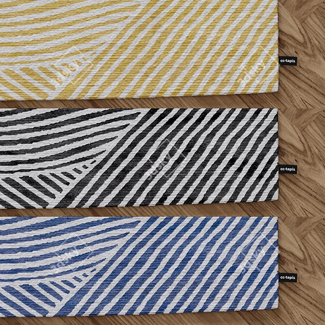 Luxury Inky Dhow Rugs by CC 3D model image 2