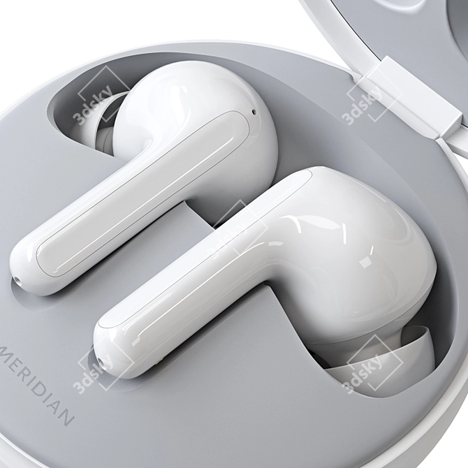 Wireless FN7 Earbuds: Premium Sound 3D model image 3