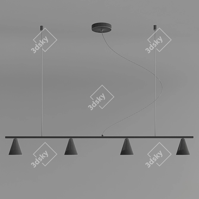 Modern Segri LED Pendant Lamps 3D model image 2