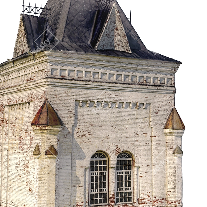 19th Century Alexander Chapel - Detailed 3D Model 3D model image 2