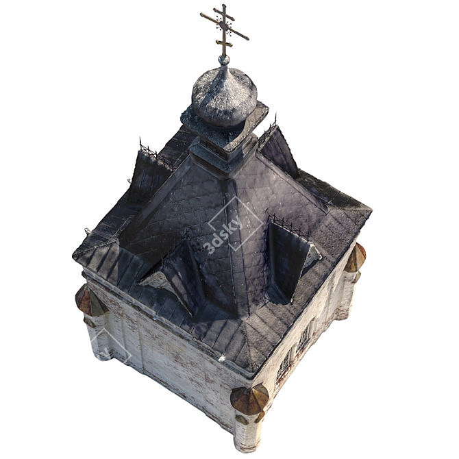 19th Century Alexander Chapel - Detailed 3D Model 3D model image 6