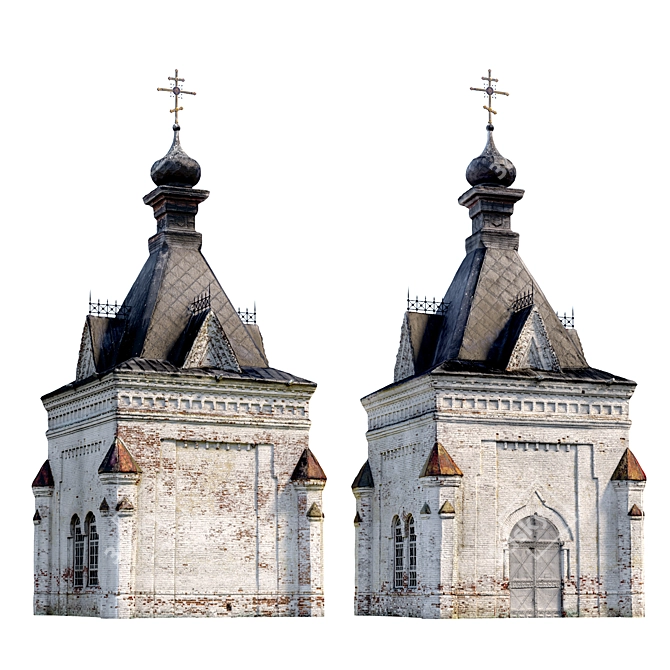 19th Century Alexander Chapel - Detailed 3D Model 3D model image 7