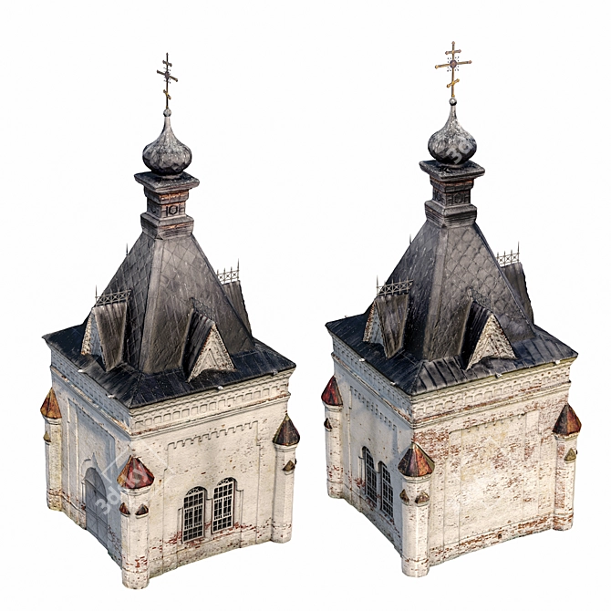 19th Century Alexander Chapel - Detailed 3D Model 3D model image 8