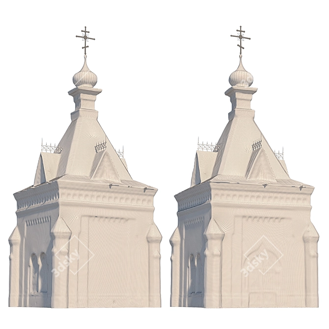 19th Century Alexander Chapel - Detailed 3D Model 3D model image 11