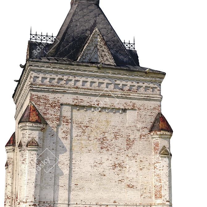 19th Century Alexander Chapel - Detailed 3D Model 3D model image 12