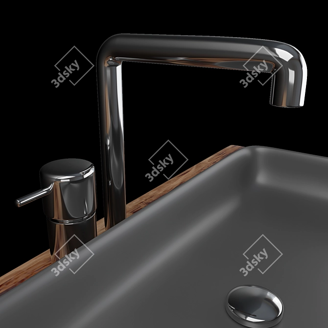 Lagodesign Basin - Sleek and Stylish 3D model image 7