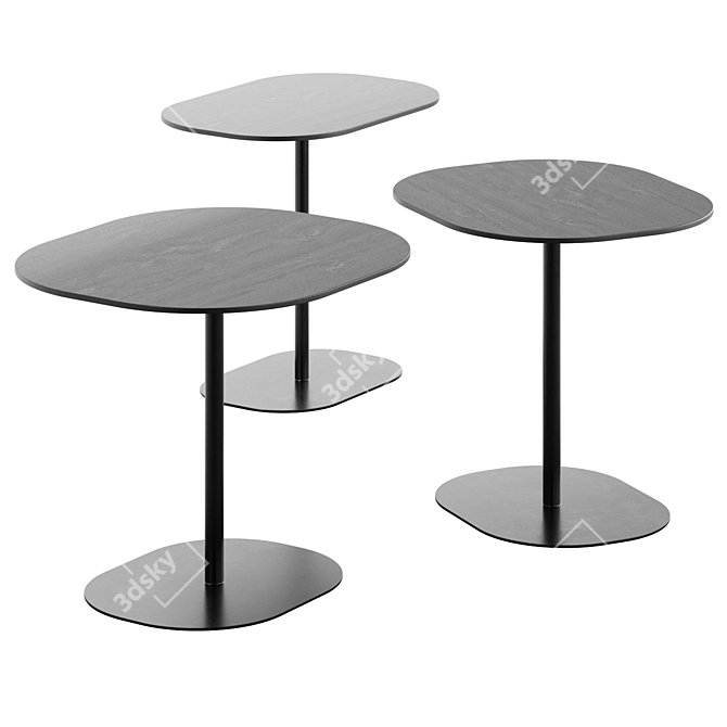 Matsumoto Tables: Sleek & Stylish Design 3D model image 1